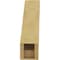 Ekena Millwork 5-inch W x 14-inch D x 18-inch H Copenhagen Rough Cedar Woodgrain TimberThane Knee Brace, Primed BRCUR05X14X18CHGRCPR - alternate 4